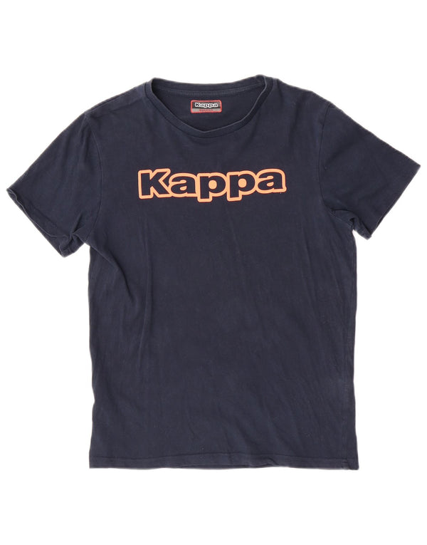 Tricou grafic pentru bărbați Kappa Top mic din bumbac bleumarin