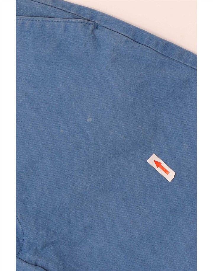 Pantaloni scurți chino pentru bărbați Marks & Spencer W30, bumbac albastru mediu