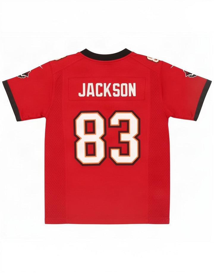 Tricou grafic Jackson pentru băieți Nike Top 10-11 ani Roșu mediu colorblock