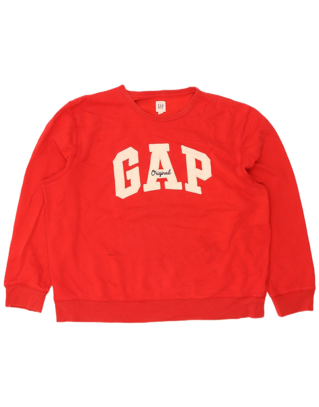 Pulover grafic pentru bărbați Gap, bumbac roșu 2XL