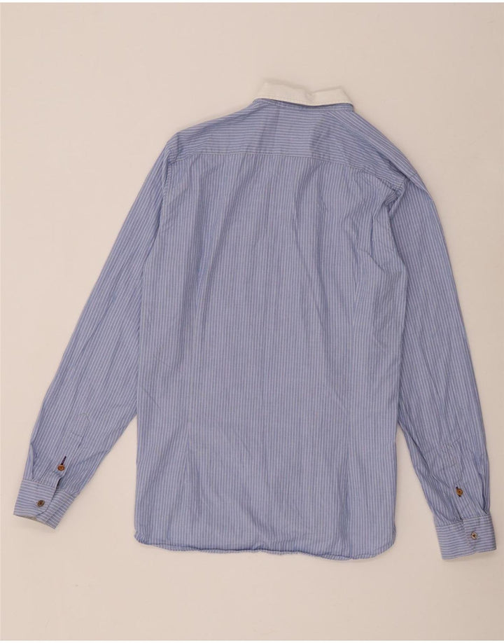 Cămașă pentru bărbați Ted Baker Mărimea 5 XL Bumbac cu dungi albastre