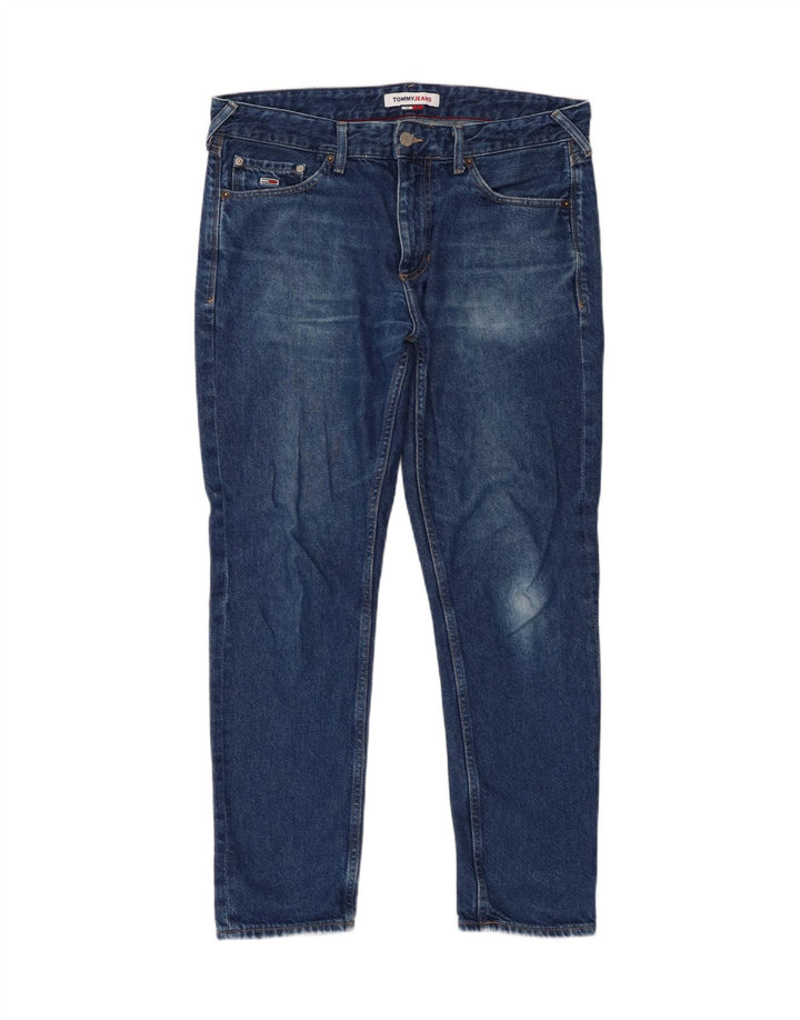 Blugi slim pentru bărbați Tommy Hilfiger W32 L30 bumbac albastru