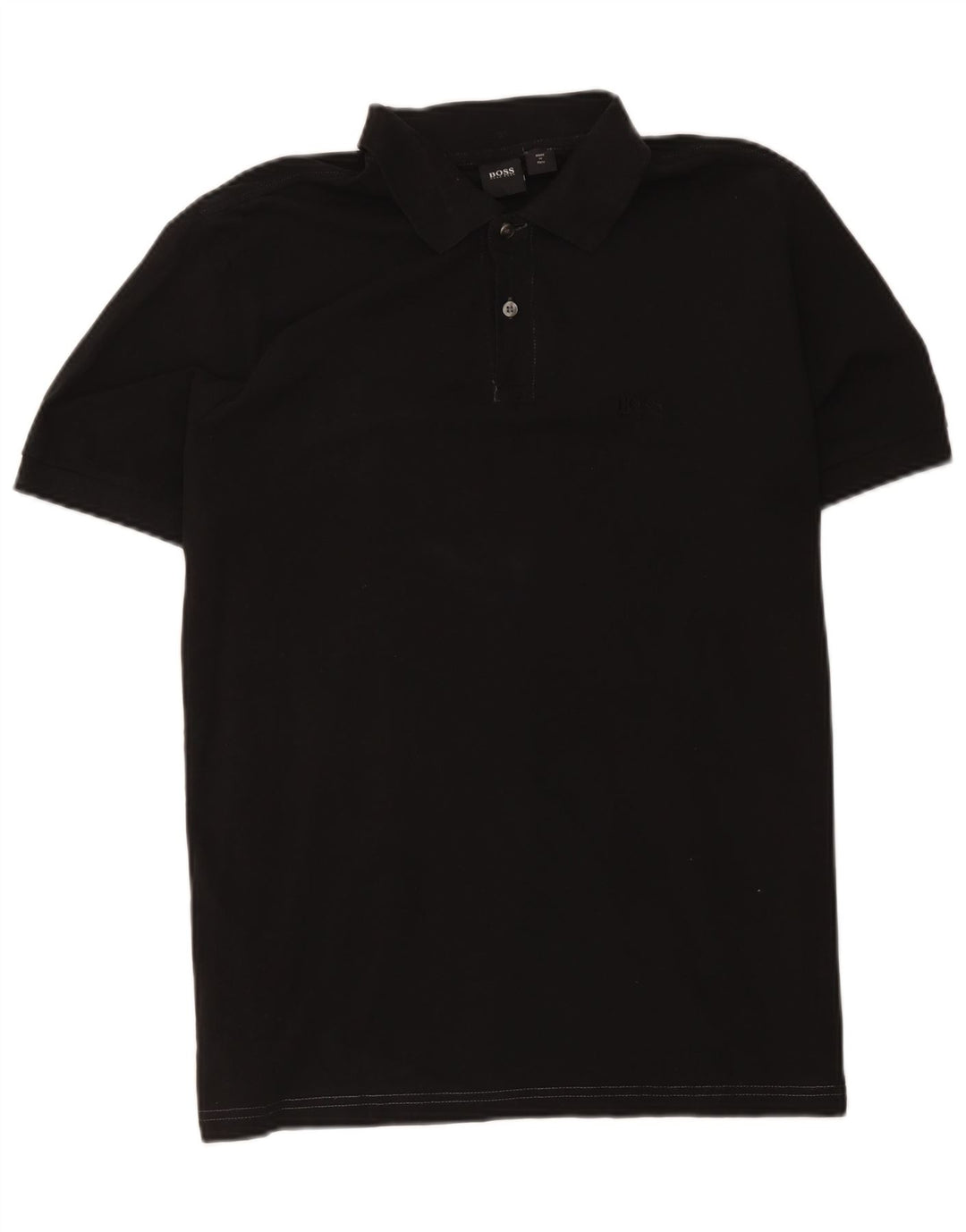Tricou polo pentru bărbați Hugo Boss mare negru