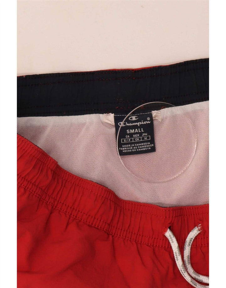 Pantaloni scurți de înot Champion pentru bărbați, roșii mici