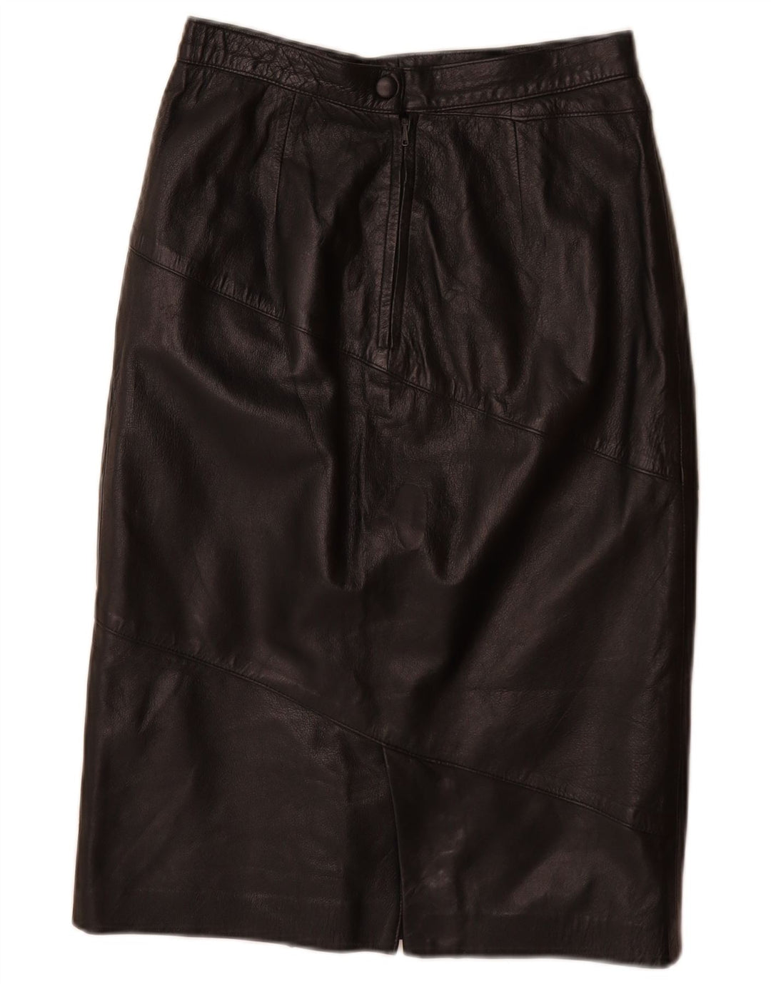 Fusta din piele vintage pentru femei W26 Small Black