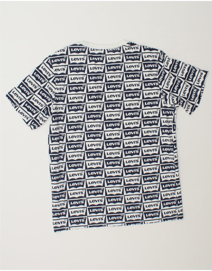 LEVI'S Mens Graphic T-Shirt Top Small Multicoloured Cotton Logo Vintage Levi's and Second-Hand Levi's from Messina Hembry 
