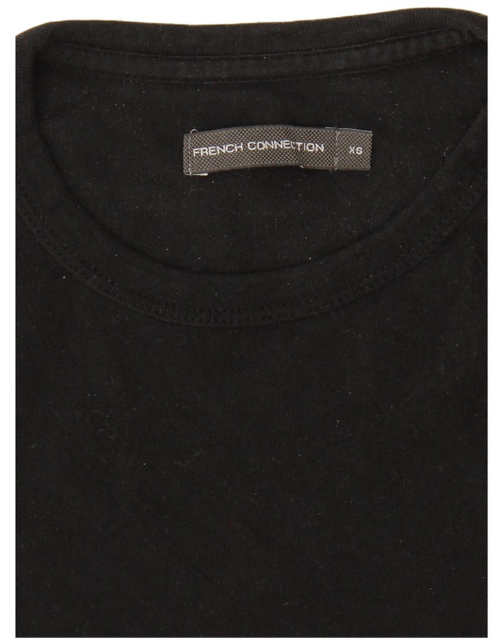FRENCH CONNECTION Tricou pentru bărbați Top XS Negru
