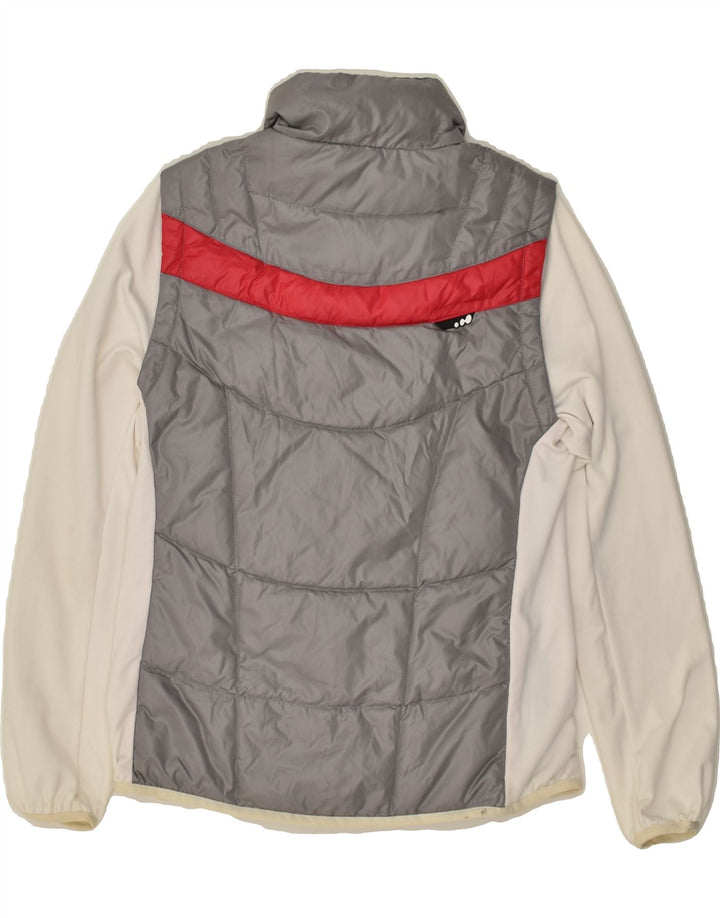 Jachetă căptușită pentru femei VINTAGE UK 6 XS Gri poliester color bloc