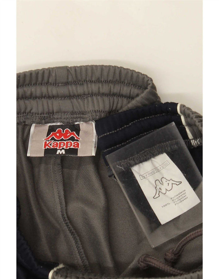 Pantaloni de trening Kappa pentru femei, gri mediu, poliester color bloc