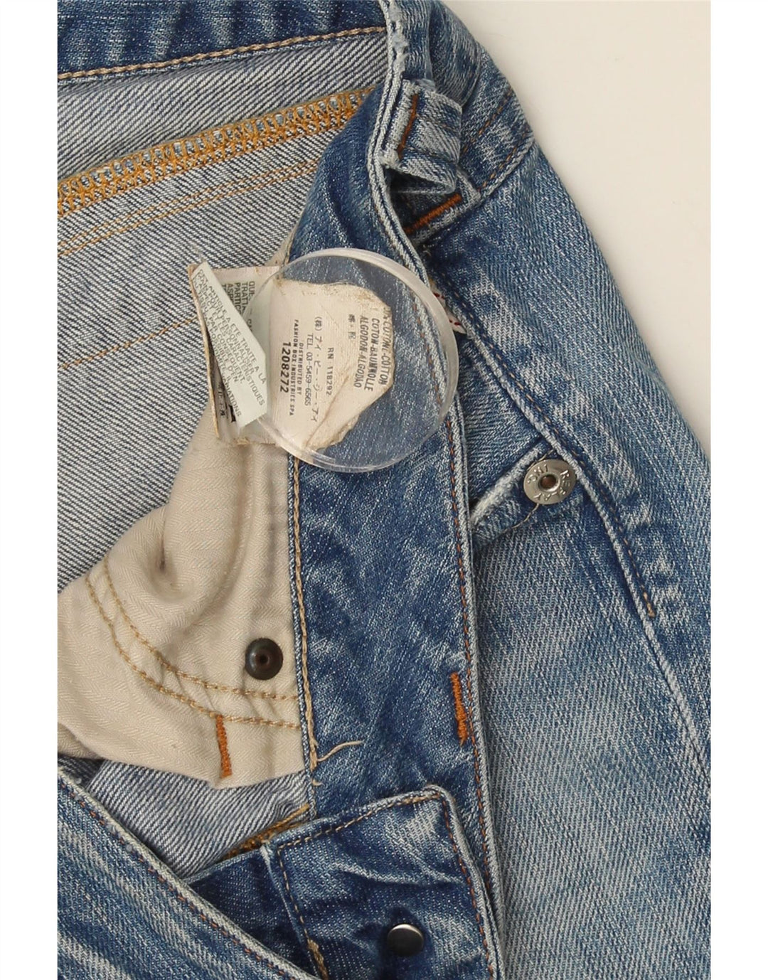 Replay blugi slim pentru femei W29 L30 bumbac albastru