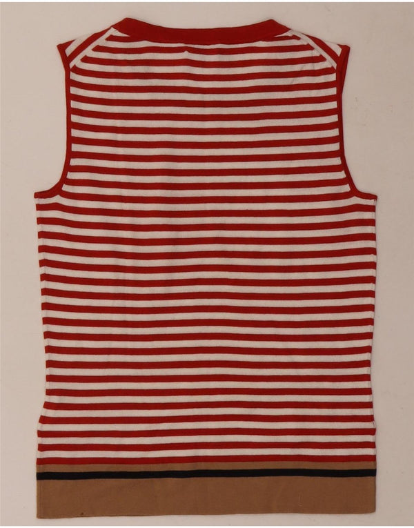 Vestă Hobbs pentru femei UK 6 XS Bumbac cu dungi roșii
