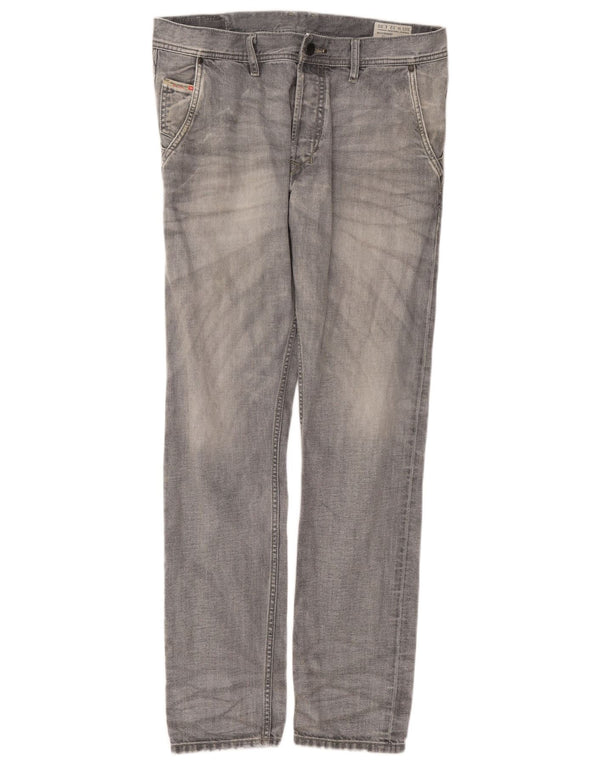 Blugi pentru bărbați Diesel Kakee Carrot Slim W32 L30 bumbac gri