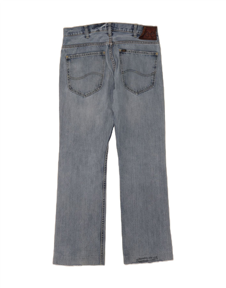 LEE Womens Knox Straight Jeans W33 L31 Blue Cotton Vintage Lee and Second-Hand Lee from Messina Hembry 