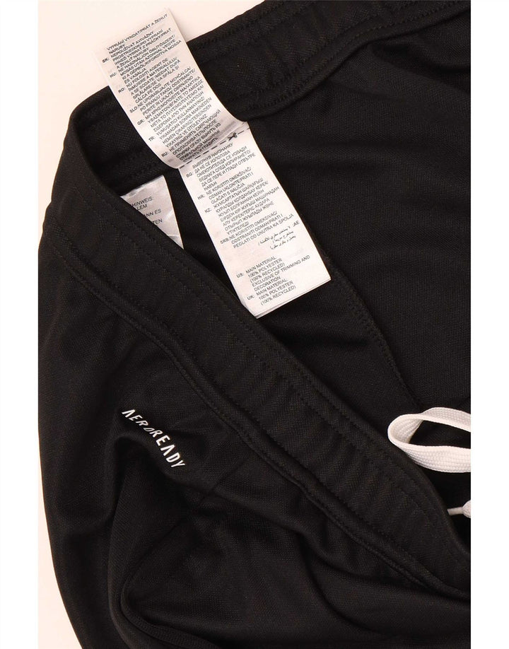 Pantaloni de trening Adidas Aeroready pentru bărbați, poliester mediu negru