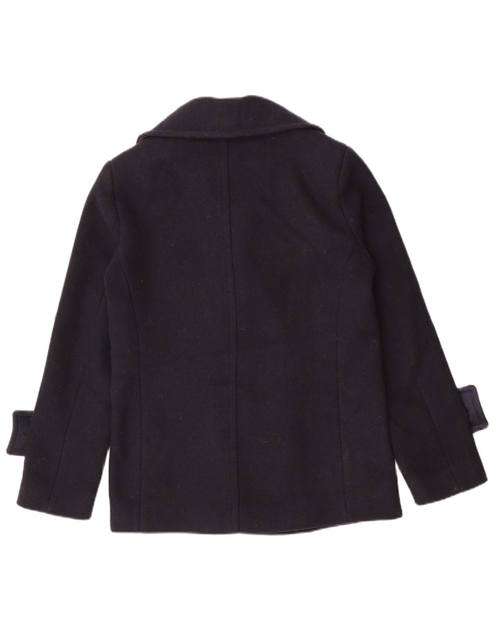 Palton supradimensionat pentru femei Marks & Spencer UK 8 Poliester bleumarin mic