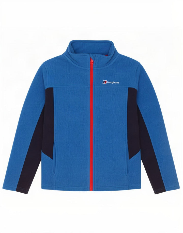 Jachetă fleece pentru băieți Berghaus 9-10 ani, albastru, poliester