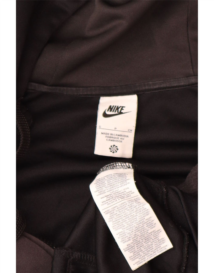 Pulover Nike Graphic Zip pentru bărbați, mic, negru, poliester