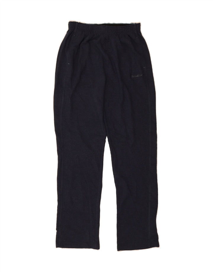 EDDIE BAUER Mens Tracksuit Trousers Medium  Navy Blue Rayon Vintage Eddie Bauer and Second-Hand Eddie Bauer from Messina Hembry 