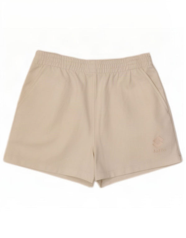 Lotto Womens Sport Shorts UK 8 Small White