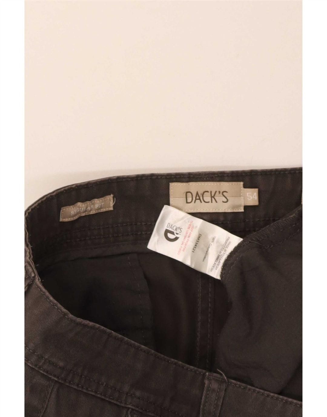 Pantaloni scurți chino Dack's Regular Fit IT 54 2XL W36 Maro Bumbac