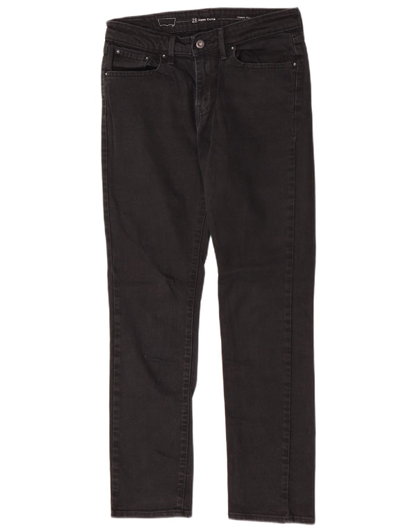 Blugi Levi's Demi Curve Classic Rise Slim W28 L29, bumbac negru