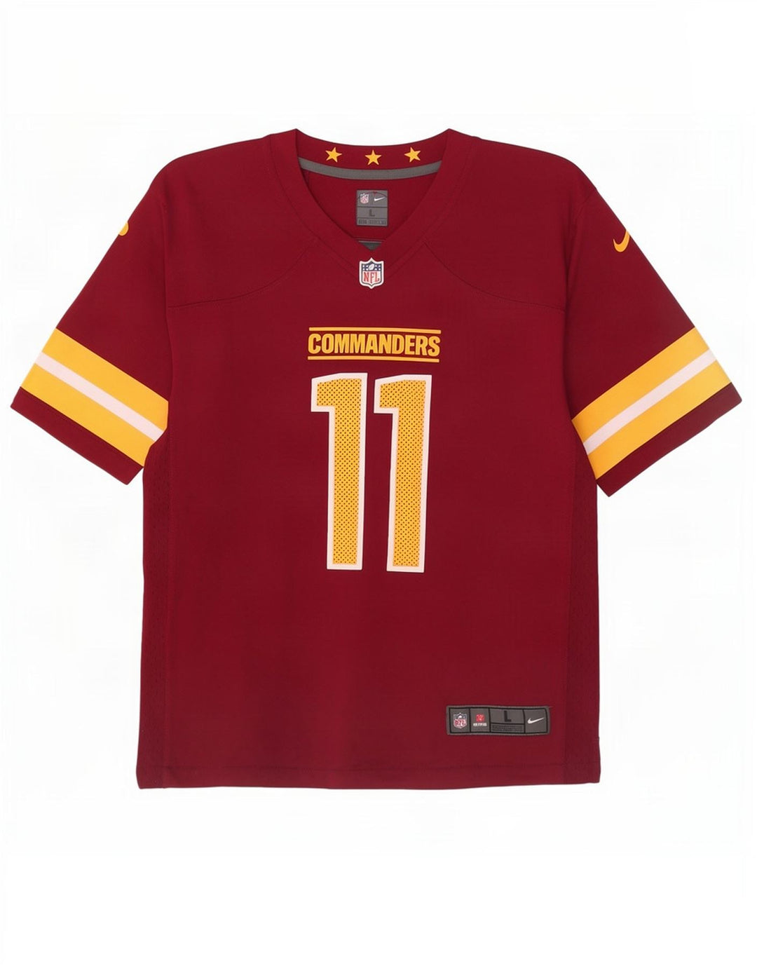 Tricou grafic Nike Washington Commanders pentru bărbați Top mare Bordeaux