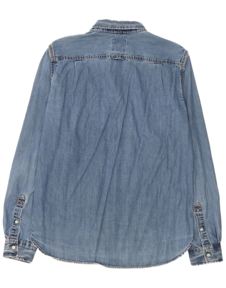 Cămașă de blugi pentru bărbați Superdry XL, bumbac albastru