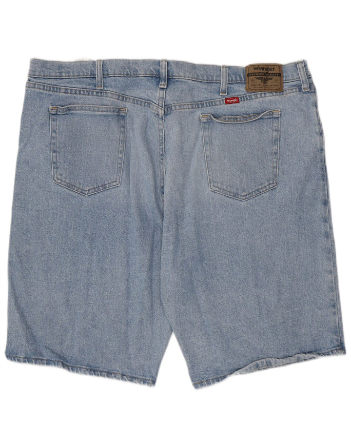 WRANGLER Mens Denim Shorts W42 2XL Blue Cotton