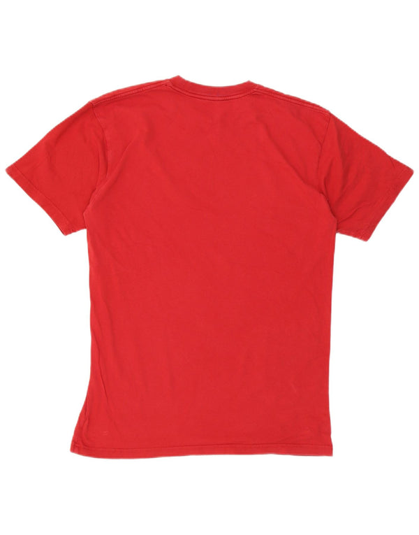 Tricou grafic Vans Classic Fit Top Bumbac Roșu Mediu