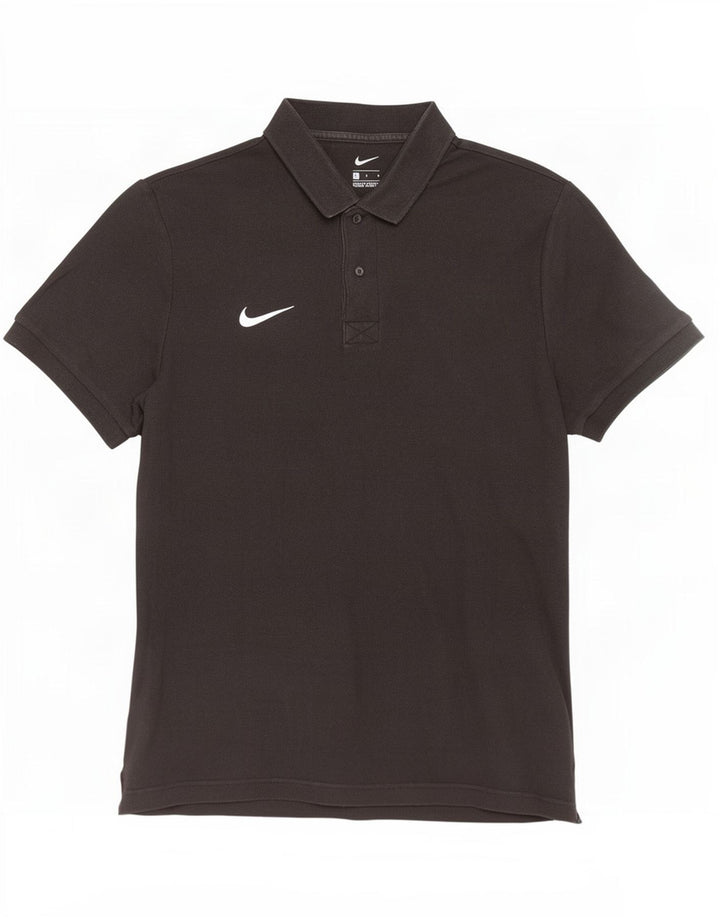 Tricou polo Nike pentru bărbați, mare, negru, bumbac
