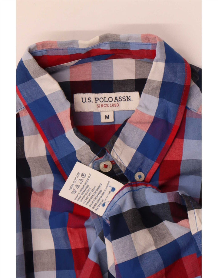 U.S. Polo Assn. Cămașă Bărbați Mediu, Multicolor, Bumbac Gingham