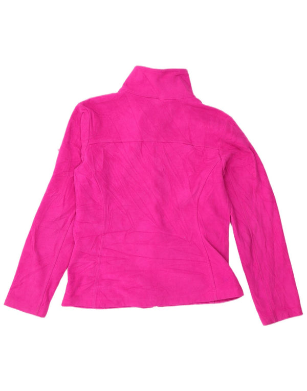 Jachetă fleece Columbia pentru femei UK 14, poliester roz mediu