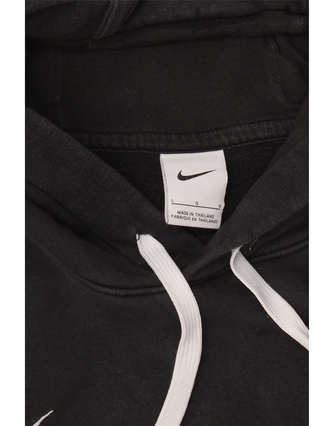 Jumper Nike pentru bărbați, cu captură lejeră, mare, negru