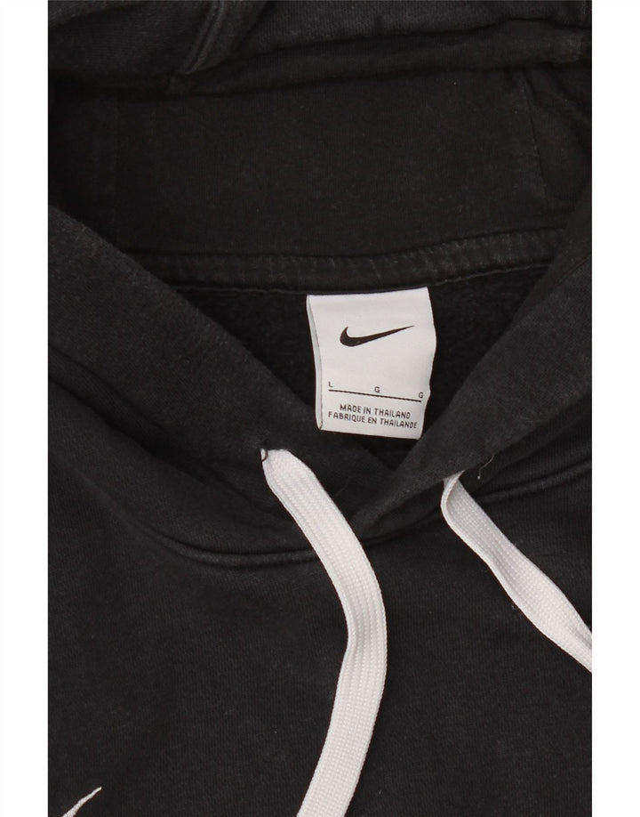Jumper Nike pentru bărbați, cu captură lejeră, mare, negru