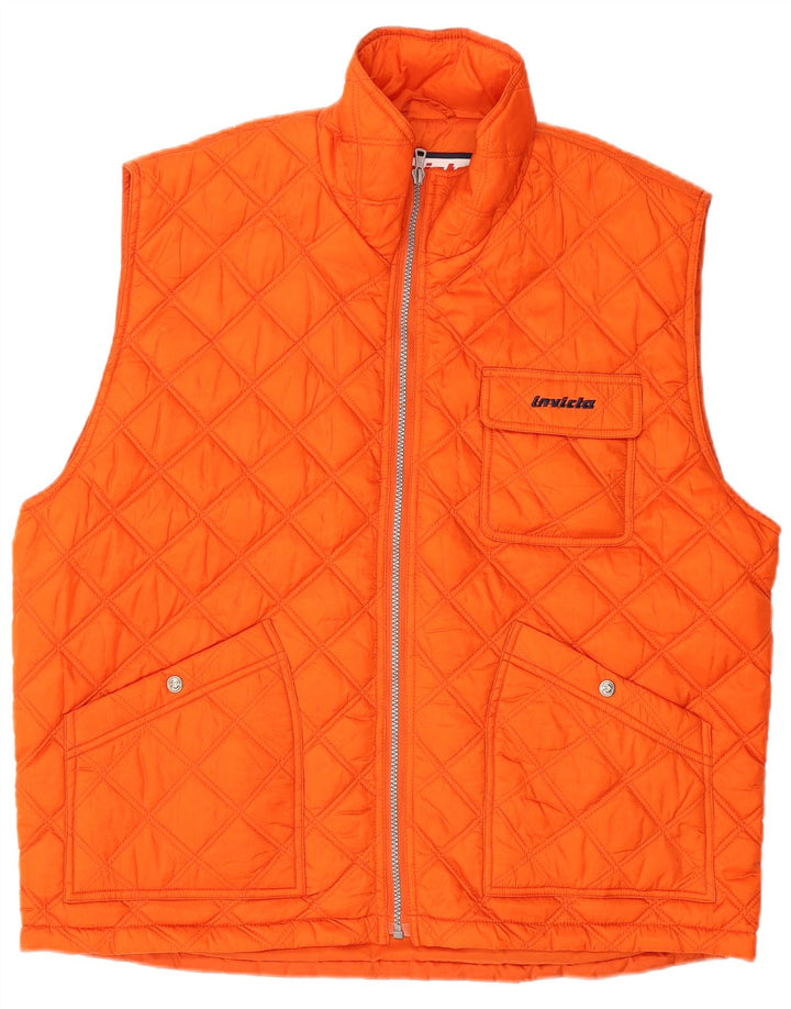 Gilet matlasat INVICTA pentru bărbați UK 42 XL Orange Poliamidă