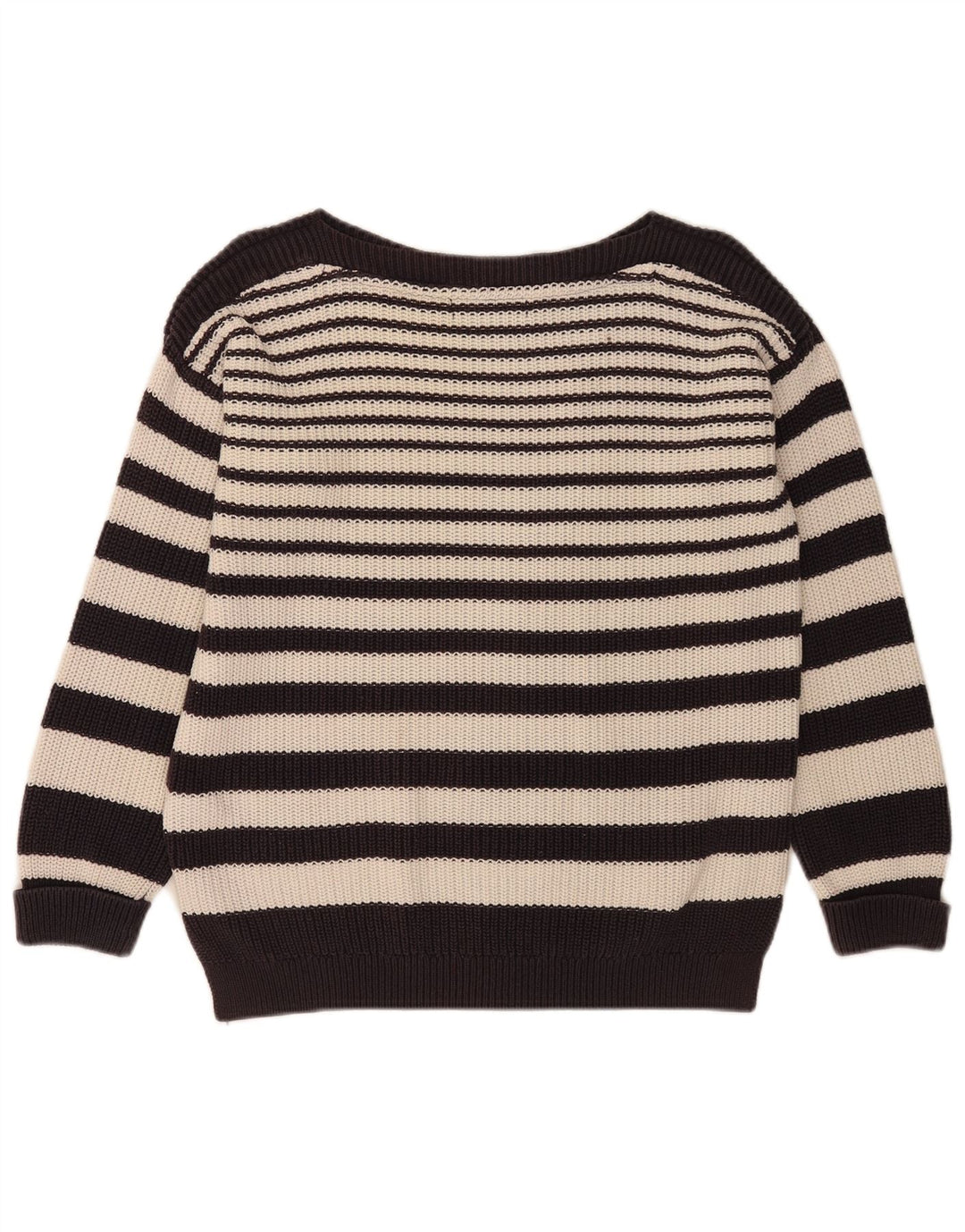 Pulover pentru femei Marks & Spencer cu decolteu cu barca UK 14 Medium Bleumarin