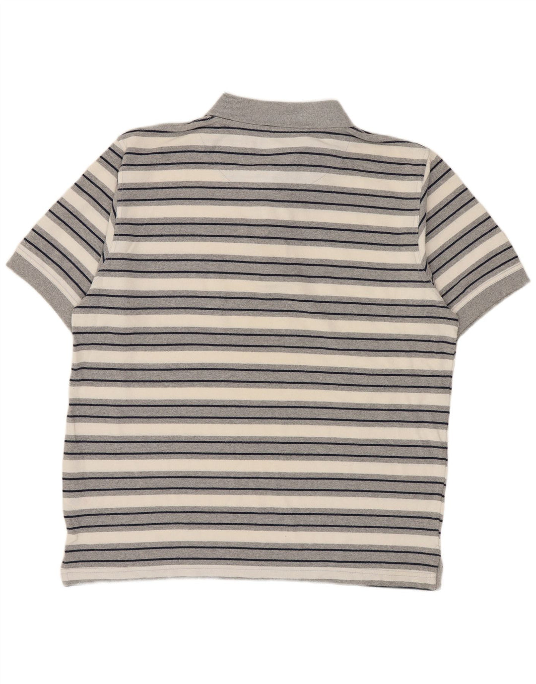 Tricou polo Levi's pentru bărbați 2XL, bumbac cu dungi gri