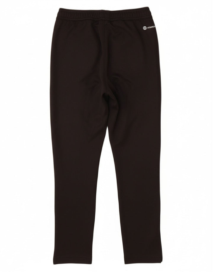 Pantaloni de trening ADIDAS Aeroready pentru baieti 9-10 ani poliester negru