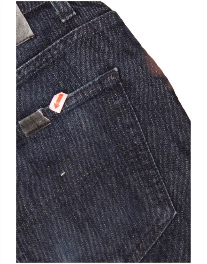 Blugi Drepți Bărbați TRUSSARDI W33 L31 Bleumarin