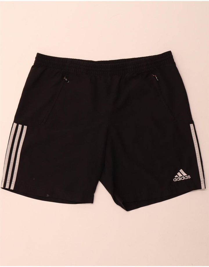 Pantaloni scurți sport pentru bărbați Adidas XL poliester negru