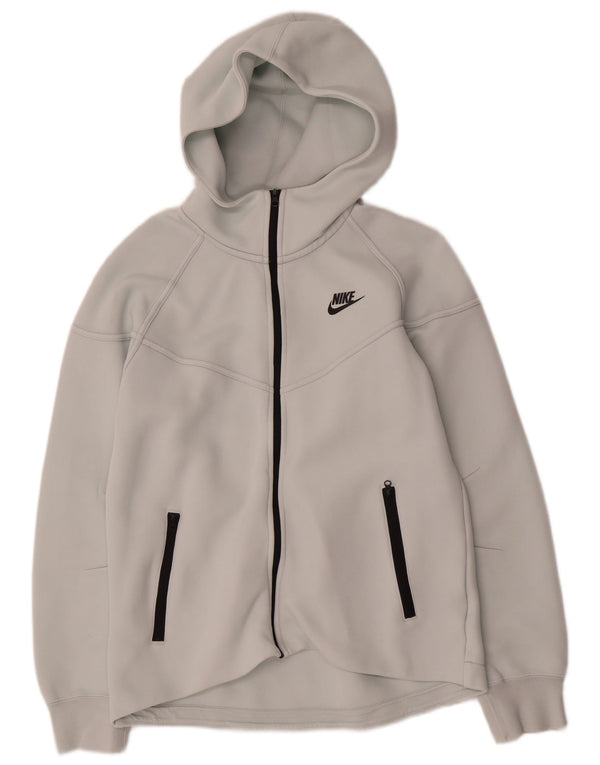 Pulover Nike pentru femei cu fermoar, UK 14, gri mediu