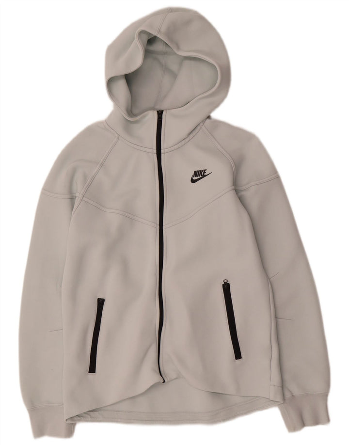 Pulover Nike pentru femei cu fermoar, UK 14, gri mediu