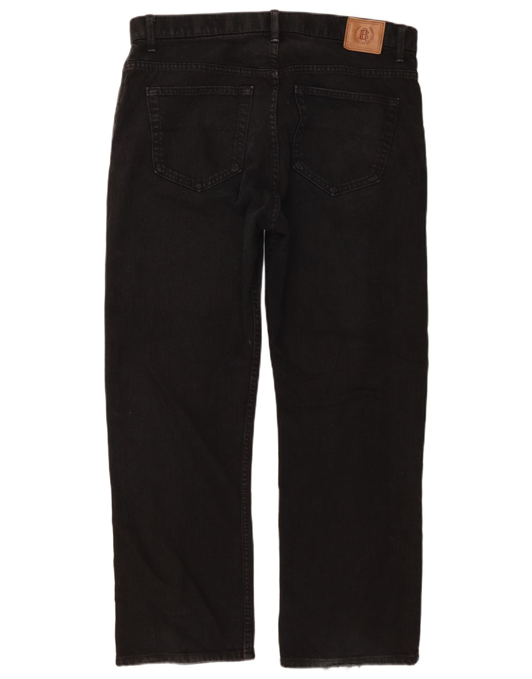 Blugi drepti pentru bărbați Marks & Spencer Blue Harbour W36 L29 bumbac negru