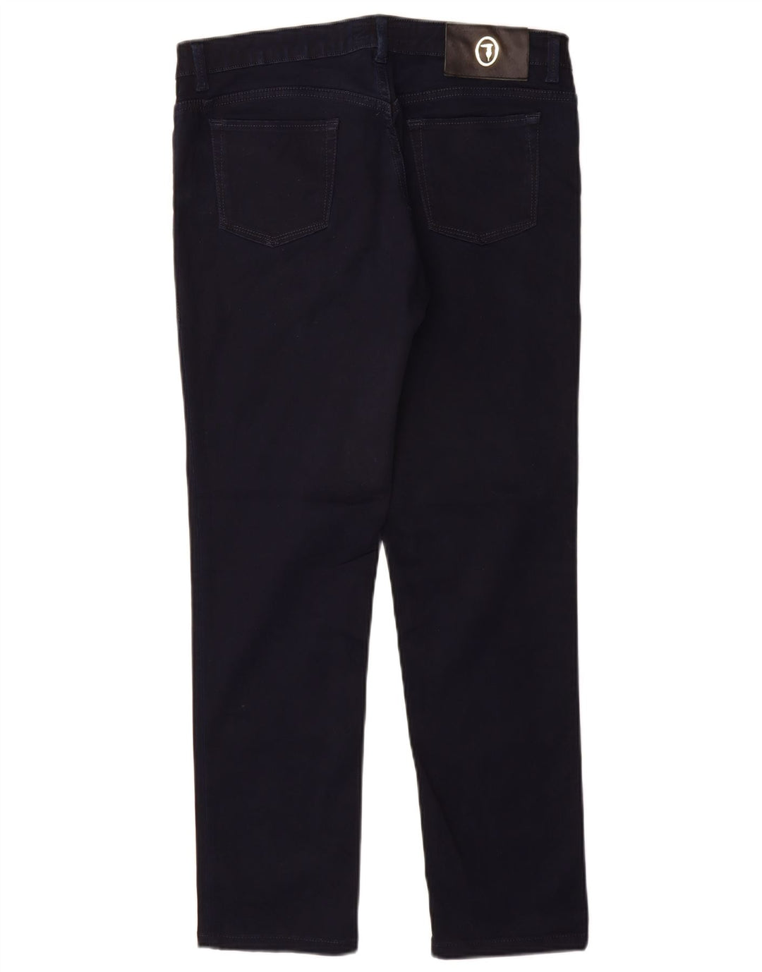 Trussardi Pantaloni slim casual pentru femei W31 L28 bleumarin