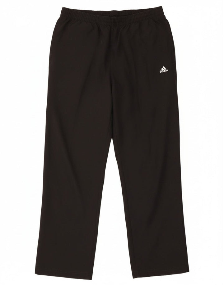 Pantaloni de trening Adidas Climalite pentru bărbați, mari, negru, poliester