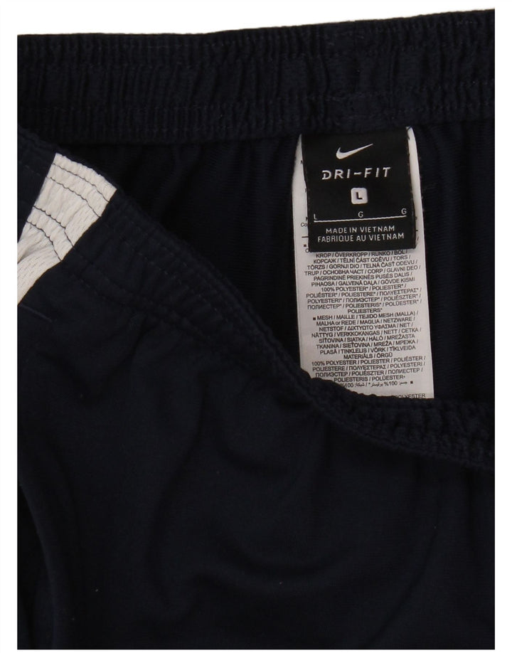 Pantaloni de trening Nike Dri Fit pentru bărbați, mari, bleumarin, poliester color bloc