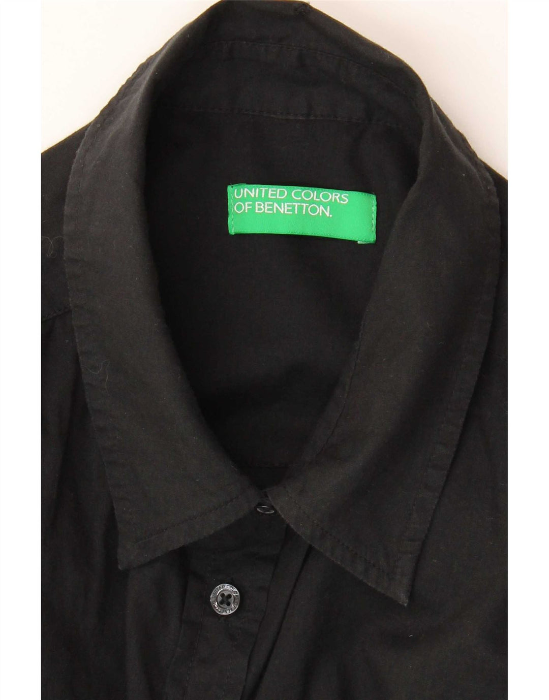 Cămașă Benetton pentru femei UK 14 Medium Black