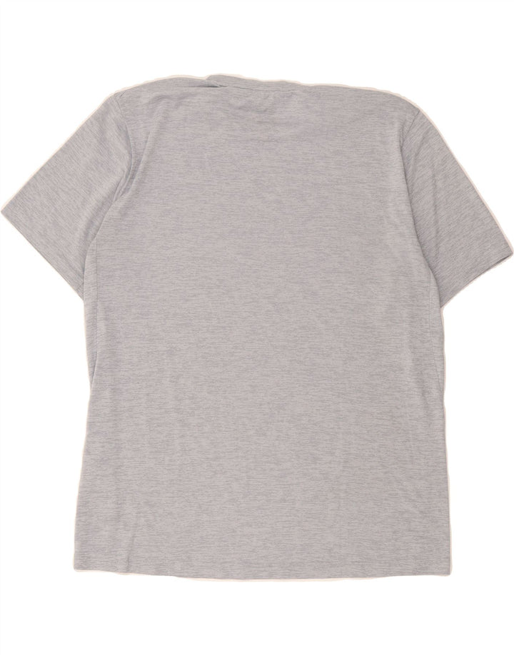 NIKE Mens Dri Fit T-Shirt Top XL Grey Flecked Polyester Vintage Nike and Second-Hand Nike from Messina Hembry 