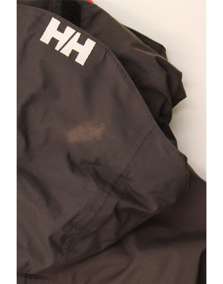 Jachetă de vânt cu glugă pentru bărbați Helly Hansen UK 36, gri mic, bloc de culoare