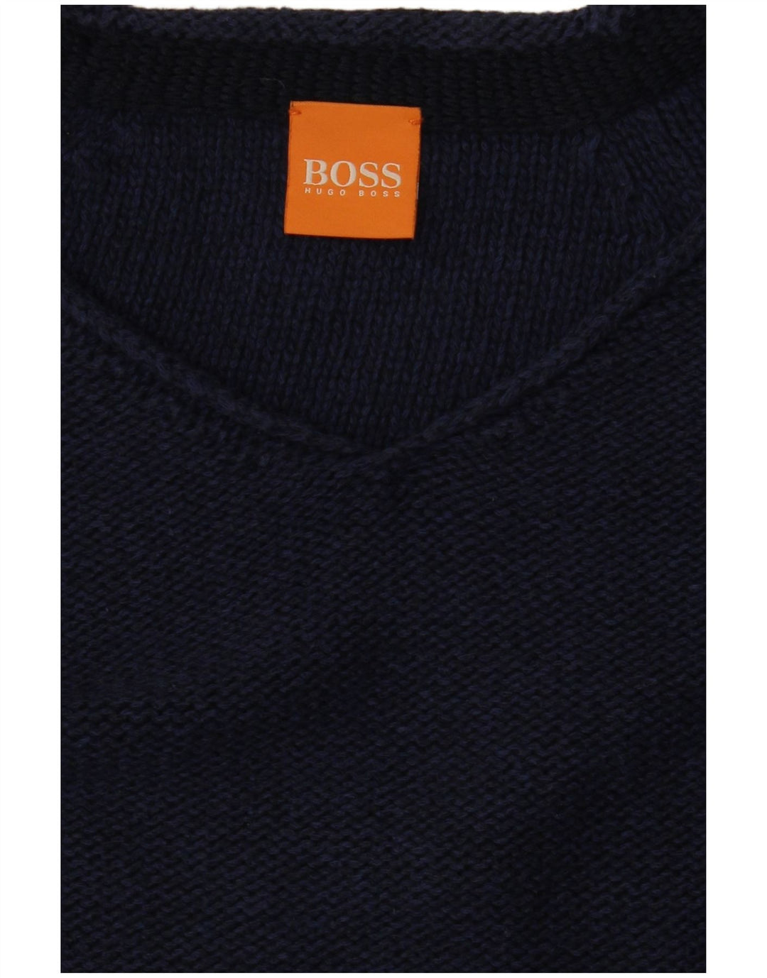 HUGO BOSS Pulover cu decolteu în V pentru femei UK 10 Mic Bleumarin